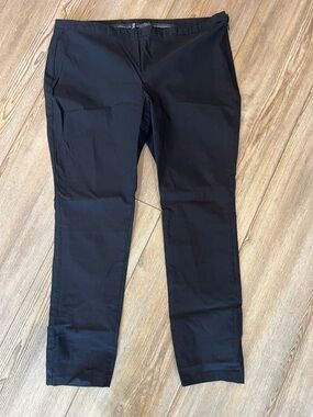 Bisou Bisou Black Women's Slim Trousers